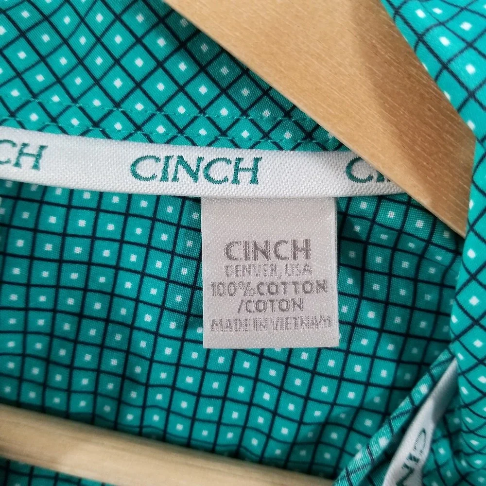 Cinch shirt green